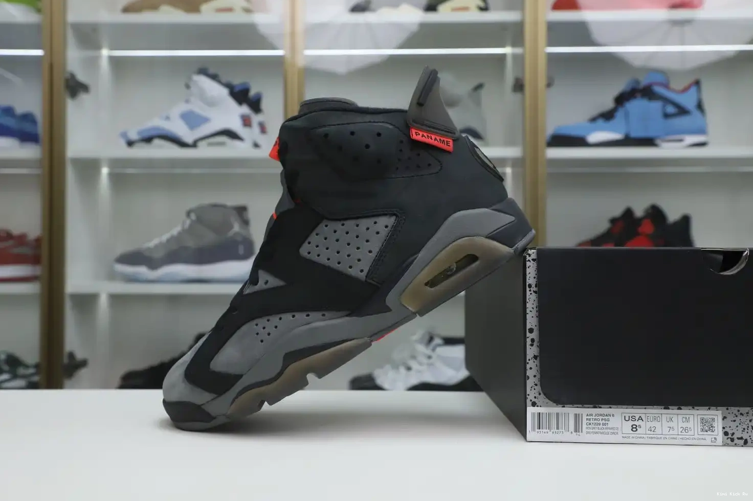 PARIS JORDAN X GREY' 'IRON AIR 6 SAINT-GERMAIN RETRO Kimikick 0802